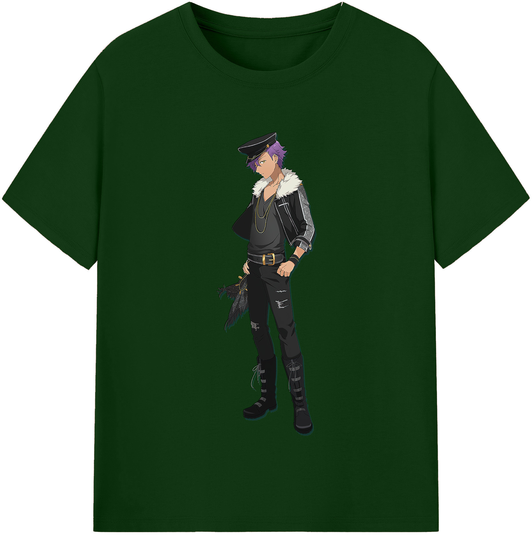 （画像用） あんさんぶるスターズ! Ensemble Stars 綿100％半袖Tシャツ（フロントプリント）